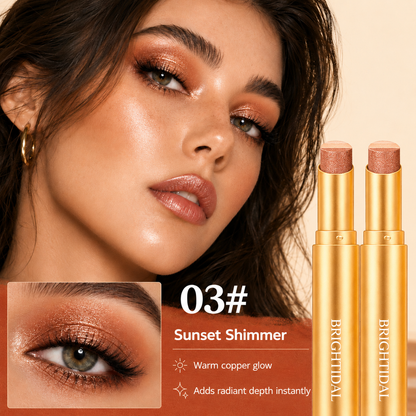 brightidal® 3-in-1 Cream Eyeshadow Stick – One Swipe for Effortless Eye Makeup