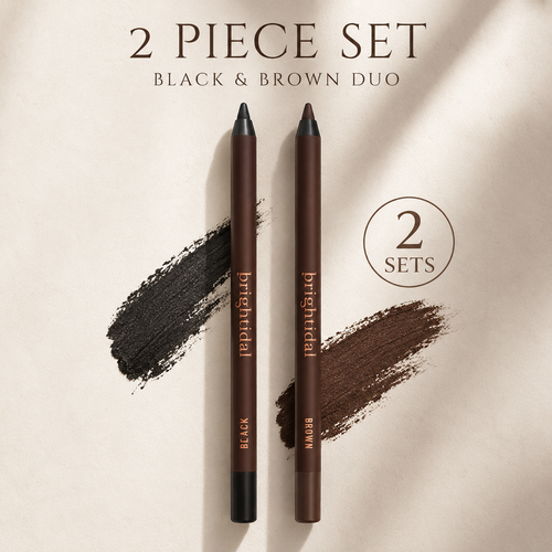 24 HR Waterproof Eyeliner Duo Sharpenable Eye Pencil