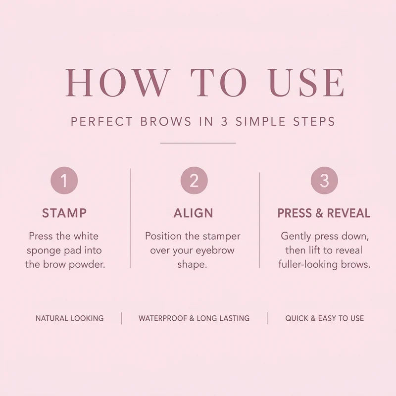 Perfect Brows Eyebrow Powder – Natural-Looking, Buildable Brow Color for Soft Definition | 3 Shades